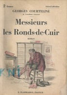 Livre , Messieurs Les Ronds-de-cuir ; Georges Courteline - Schwarzer Roman