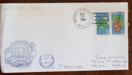 ETAT UNIS Theme Polaire. Cachet SOUTH POLE STATION 1981 (2) - Antarktis-Expeditionen