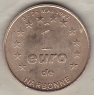 1 Euro De Narbonne Mai 1997 – Palais Des Archevêques Et Cathédrale - Euro Van De Steden