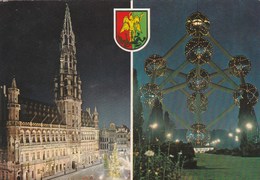 11 - Atomium - Grand'Place - Grote Markt - Panoramische Zichten, Meerdere Zichten