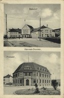 HERVEST-DORSTEN, Bahnhof, Postamt (1925) AK - Dorsten