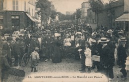 N68 - 93 - MONTREUIL-SOUS-BOIS - Seine-Saint-Denis - Le Marché Aux Puces - Montreuil