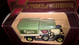 MATCHBOX MODELS Of YESTERYEAR: Y-13, 1918 CROSSLEY, CARLSBERG - Matchbox