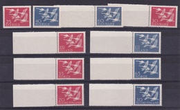 1956 Norden GIRI DEL NORD  - CIGNI  Giro Di 10 Valori: Danmark Island Norge Sverige Finland MNH** SWANS - Unused Stamps