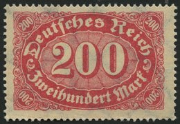 Dt. Reich 248b **, 1923, 200 M. Rotlila, Pracht, Gepr. Infla, Mi. 90.- - Other & Unclassified