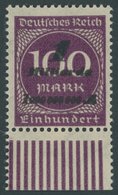 Dt. Reich 331a **, 1023. 1 Mrd. Auf 100 M. Violettpurpur, Postfrisch, Pracht, Gepr. Peschl, Mi. 220.- - Sonstige & Ohne Zuordnung