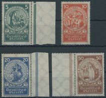 Dt. Reich 351-54 **, 1924, Nothilfe, Prachtsatz, Mi. 160.- - Sonstige & Ohne Zuordnung