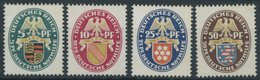 Dt. Reich 398-401 **, 1926, Nothilfe, Prachtsatz, Mi. 230.- - Sonstige & Ohne Zuordnung