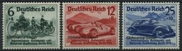 Dt. Reich 695-97 **, 1939, Nürburgring-Rennen, Prachtsatz, Mi. 280.- - Sonstige & Ohne Zuordnung