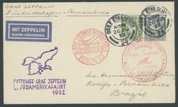 ZULEITUNGSPOST 171B BRIEF, Irland: 1932, 5. Südamerikafahrt, Anschlussflug Ab Berlin, Prachtbrief - Luft- Und Zeppelinpost