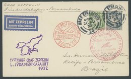 ZULEITUNGSPOST 171B BRIEF, Irland: 1932, 5. Südamerikafahrt, Anschlussflug Ab Berlin, Prachtbrief - Posta Aerea & Zeppelin