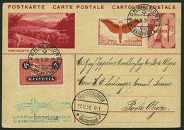 ZULEITUNGSPOST 133 BRIEF, Schweiz: 1931, 3. Südamerikafahrt, Prachtkarte - Airmail & Zeppelin