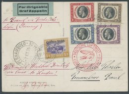 ZULEITUNGSPOST (308Bb) BRIEF, Südwest-Afrika, Windhoek: 1935, 7. Südamerikafahrt, Aus Anschlußgründen Ab Berlin Am 4.7.  - Luft- Und Zeppelinpost