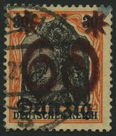 FREIE STADT DANZIG 19DDII O, 1920, 60 Auf 30 Pf., Doppelaufdruck, Pracht, Gepr. Dr. Oechsner Und Infla, Mi. 200.- - Sonstige & Ohne Zuordnung