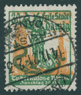 FREIE STADT DANZIG 90 O, 1921, 30 Pf. Tuberkulose-Woche, Pracht, Gepr. Infla, Mi. 140.- - Sonstige & Ohne Zuordnung