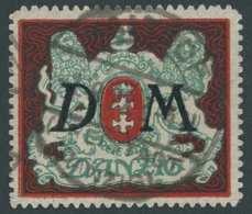 DIENSTMARKEN D 21Y O, 1922, 5 M. Großes Staatswappen, Wz. 2Y, Pracht, Gepr. Soecknick Und Infla, Mi. 140.- - Otros & Sin Clasificación