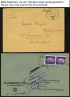 FELDPOST II. WK BELEGE 1939-44, 11 Verschiedene, Teils Interessante Feldpost-Belege, Besichtigen! - Besetzungen 1938-45
