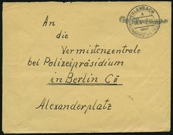 ALL. BES. GEBÜHR BEZAHLT ERLENBACH KLINGENBERG (MARK), L1 Gebühr Bezahlt, Brief Nach Berlin, Feinst - Altri & Non Classificati