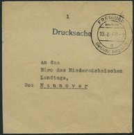 ALL. BES. GEBÜHR BEZAHLT FREIBURG BREISGAU Gebühr Bezahlt, 10.8.48, Drucksache, Pracht - Sonstige & Ohne Zuordnung