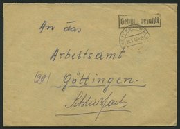 ALL. BES. GEBÜHR BEZAHLT FREYUNG (v.WALD), 28.1.46, R1 Gebühr Bezahlt, Prachtbrief - Otros & Sin Clasificación