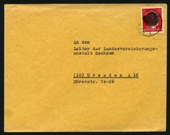 SÄCHSISCHE SCHWÄRZUNGEN AP 827I BRIEF, CHEMNITZ 1, 12 Pf. Auf Brief, Pracht, Gepr. Dr. Herbst - Other & Unclassified