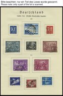 SAMMLUNGEN O, Gestempelter Sammlungsteil DDR Von 1949-55, Bis Auf Block 7,8/9 Und 13 Sowie Mi.Nr. 327-41 Komplett, Fast  - Sonstige & Ohne Zuordnung