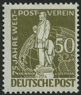 BERLIN 38 **, 1949, 50 Pf. Stephan, Pracht, Mi. 180.- - Other & Unclassified