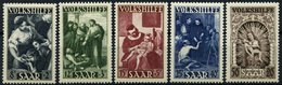 SAARLAND 267-71 **, 1949, Volkshilfe, Prachtsatz, Mi. 110.- - Altri & Non Classificati