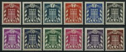 SAARLAND D D 33-44 **, 1949, Wappen, Prachtsatz, Mi. 150.- - Dienstmarken