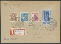 AMERIK. U. BRITISCHE ZONE 69-72 BRIEF, 1948, Kölner Dom, Prachtsatz Auf FDC, Mi. 70.- - Other & Unclassified