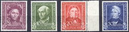 BUNDESREPUBLIK 117-20 **, 1949, Helfer Der Menschheit, Prachtsatz, Mi. 130.- - Gebraucht