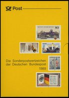 JAHRESZUSAMMENSTELLUNGEN J 17 **, 1989, Jahreszusammenstellung, Pracht, Mi. 100.- - Colecciones