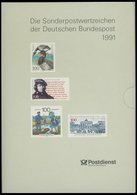 JAHRESZUSAMMENSTELLUNGEN J 19 **, 1991, Jahreszusammenstellung, Postfrisch, Pracht, Mi. 140.- - Sammlungen