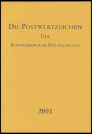 JAHRESZUSAMMENSTELLUNGEN J 31 **, 2003, Jahreszusammenstellung, Postfrisch, Pracht, Postpreis EURO 75.- - Collezioni