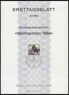 ERSTTAGSBLÄTTER 1197-1233 BrfStk, 1984, Kompletter Jahrgang, ETB 1 - 26/84, Pracht - Sonstige & Ohne Zuordnung