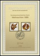 ERSTTAGSBLÄTTER 1397-1443 BrfStk, 1989, Kompletter Jahrgang, ETB 1 - 33/89, Pracht - Sonstige & Ohne Zuordnung