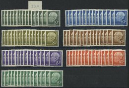 ENGROS 259-65 **, 1960, Heuss II, 15 Sätze Fast Nur Pracht, Mi. 600.- - Otros & Sin Clasificación