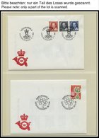 SAMMLUNGEN, LOTS 1984-91, Bis Auf Wenige Werte Komplette Sammlung Von Ca. 140 FDC`s In 3 Neuwertigen Lindner-Spezialalbe - Altri & Non Classificati