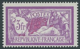 FRANKREICH 222 **, 1927, 3 Fr. Allegorie, Pracht, Mi. 130.- - Sonstige & Ohne Zuordnung