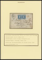 LOTS 12/3 BRIEF, 1854-62, Interessante Partie Von 15 Verschiedenen Belegen, Unterschiedliche Erhaltung, Besichtigen! - Collections