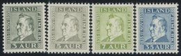 ISLAND 183-86 **, 1935, Jochumsson, Prachtsatz, Mi. 90.- - Other & Unclassified