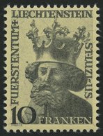 LIECHTENSTEIN 247 **, 1946, 10 Fr. Heiliger Luzius, Pracht, Mi. 65.- - Altri & Non Classificati