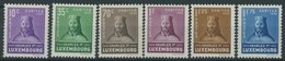 LUXEMBURG 284-89 **, 1935, Kinderhilfe, Prachtsatz, Mi. 120.- - Dienstmarken