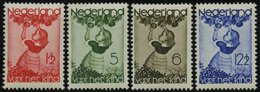 NIEDERLANDE 287-90 *, 1935, Voor Het Kind, Falzrest, Prachtsatz - Sonstige & Ohne Zuordnung