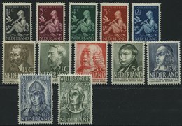 NIEDERLANDE 322-33 *, 1938/9, Voor Het Kind, Fürsorge Und Heiliger Willibrord, Falzrest, 3 Prachtsätze - Altri & Non Classificati