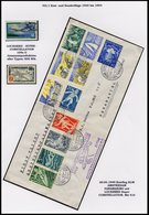 NIEDERLANDE 510,520 BRIEF, 20.5.49, KLM Erstflug AMSTERDAM-PARAMARIBO Mit Lockheed Super Constellation, Pracht, Müller 4 - Sonstige & Ohne Zuordnung