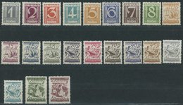 ÖSTERREICH 1918-1938 447-67 **, 1925, Schillingwährung, Bis Auf 2 Kleine Billige Werte Postfrischer Prachtsatz, Mi. 280. - Gebraucht