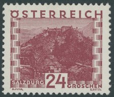 ÖSTERREICH 1918-1938 504 **, 1929, 24 G. Festung Hohensalzburg, Postfrisch, Pracht, Mi. 70.- - Used Stamps