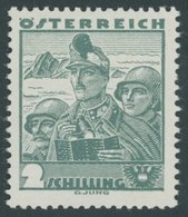 ÖSTERREICH 1918-1938 584 **, 1934, 2 S. Tiroler Kaiserschützen, Postfrisch, Pracht, Mi. 150.- - Gebraucht