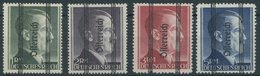ÖSTERREICH 1945-1949 693-96II *, 1945, 1 - 5 RM Grazer Aufdruck, Type II, Falzrest, Satz Feinst/Pracht - Other & Unclassified